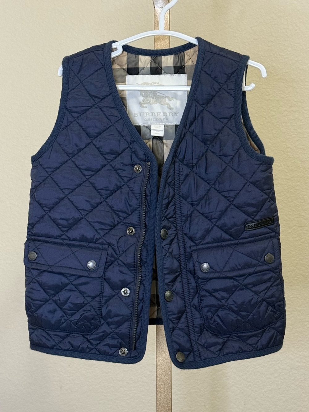 Burberry Children’s Quilted Vest